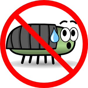 No Pest Allowed Sign PNG Image