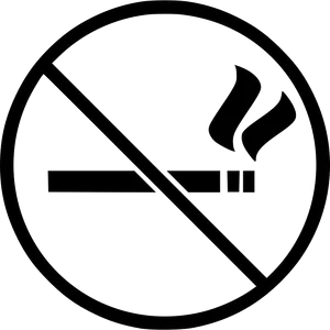 No Smoking Sign Graphic PNG Image