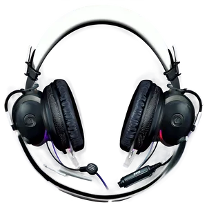 Noise-isolating Headset With Microphone Png Ubl11 PNG Image