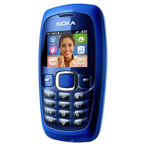 Nokia Phone In Blue Png 69 PNG Image