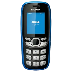 Nokia Phone In Blue Png Ceh92 PNG Image