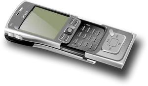 Nokia Slider Phone Classic PNG Image