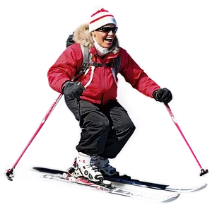 North Pole Cross Country Skiing Png 06122024 PNG Image