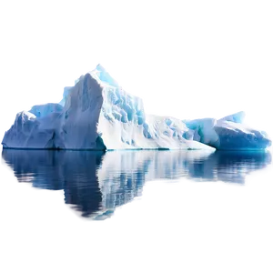 North Pole Iceberg Landscape Png Cao PNG Image