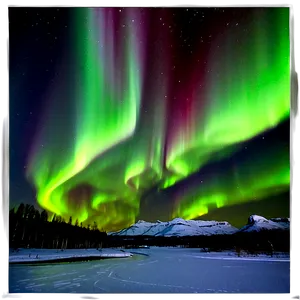 Northern Lights Aurora Display Png 32 PNG Image