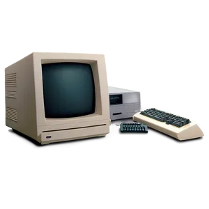 Nostalgic 90s Computer System Png Wuh PNG Image