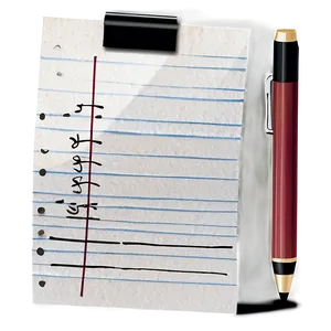 Note Paper Pin Png Vku PNG Image