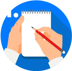 Note Taking Concept Illustration PNG Image