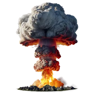 Nuclear Explosion Transparent Image Png 05262024 PNG Image