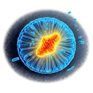 Nucleus With Chromosomes Png 86 PNG Image