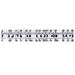 Number Line With Negative Numbers Png Tqu48 PNG Image