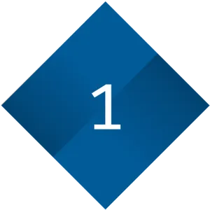 Number One Diamond Icon PNG Image