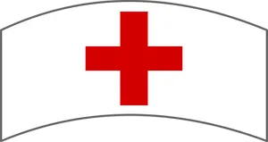 Nurse Cap Red Cross Symbol PNG Image