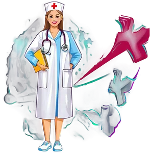 Nurse Graduate Cartoon Png 47 PNG Image