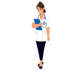 Nursing Student Cartoon Png Fgn86 PNG Image