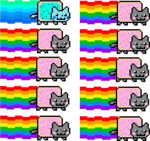 Nyan_ Cat_ Pattern_ Background.png PNG Image