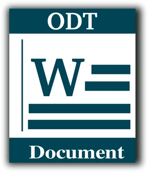 O D T File Icon PNG Image