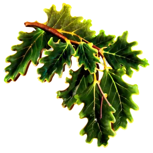 Oak Leaves Cluster Png Bsl PNG Image