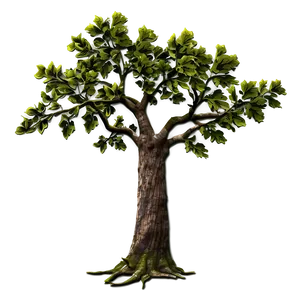 Oak Tree Branch Png Wmx74 PNG Image