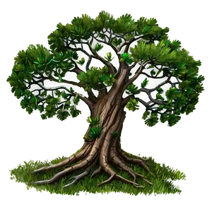 Oak Tree Branches Png Nni20 PNG Image