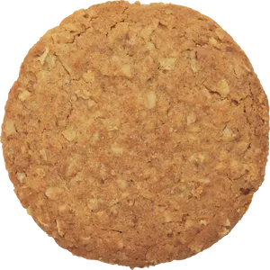 Oatmeal Cookie Top View.png PNG Image