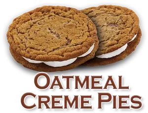 Oatmeal Creme Pies Product Image PNG
