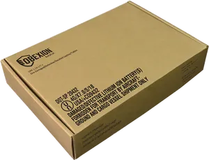 Obexion Max Lithium Ion Battery Shipping Box PNG Image