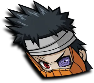 Obito Uchiha Anime Character PNG Image