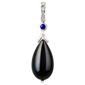 Obsidian Jewelry Pendant Png Jay PNG Image