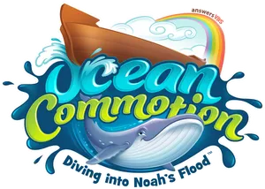 Ocean Commotion Event Graphic PNG Image