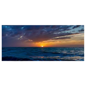 Ocean Sunset View PNG 05212024 PNG