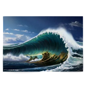 Ocean Tsunami Png Bwa4 PNG Image