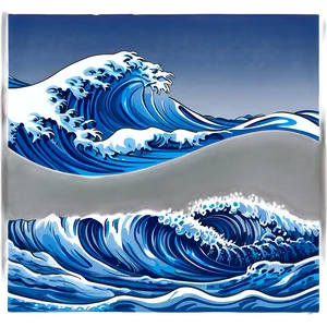 Ocean Wave Drawing Png Gfh51 PNG Image