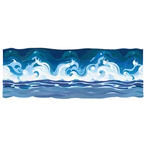 Oceanic Waves Png Fcn58 PNG Image