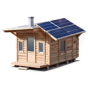 Off-grid Tiny Cabin Png Bnv23 PNG Image