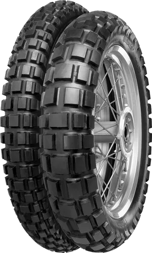 Off Road Motorcycle Tyres PNG Image