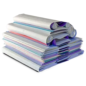 Office Paper Stack Png Psk47 PNG Image