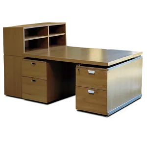 Office Table With Drawers Png 96 PNG Image