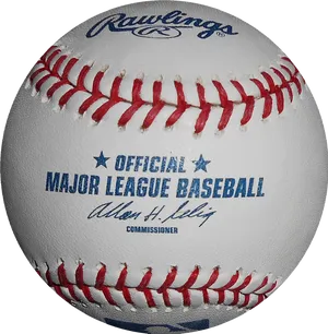 Official Rawlings Major League Baseball PNG Image