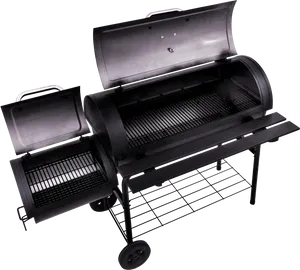 Offset Barbecue Smoker PNG Image