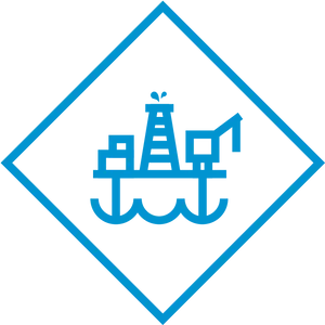 Offshore Oil Rig Icon PNG Image