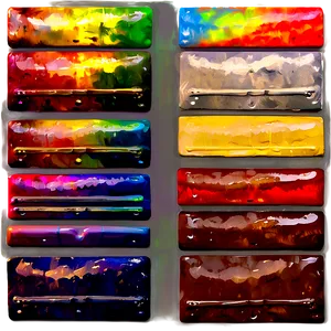 Oil Paint Palette Png Ldt5 PNG Image