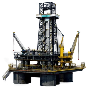 Oil Production Platform Png Lom PNG Image