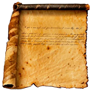 Old Burned Paper Png Xmr82 PNG Image