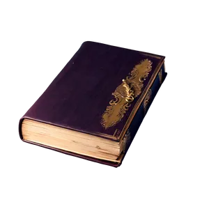 Old Closed Book Design Png Unh PNG Image