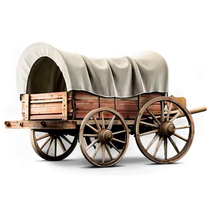 Old-fashioned Covered Wagon Png Ykw PNG Image