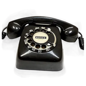 Old-fashioned Rotary Phone Png Rok PNG Image