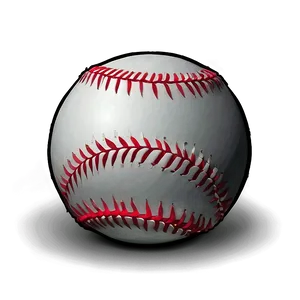 Old-fashioned Softball Png 06292024 PNG Image