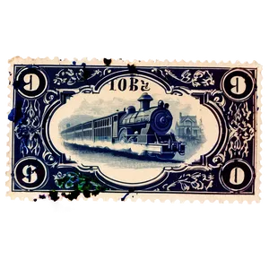 Old-fashioned Stamp Illustration Png Qjd81 PNG Image