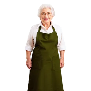 Old Lady In Apron Png Ymf PNG Image